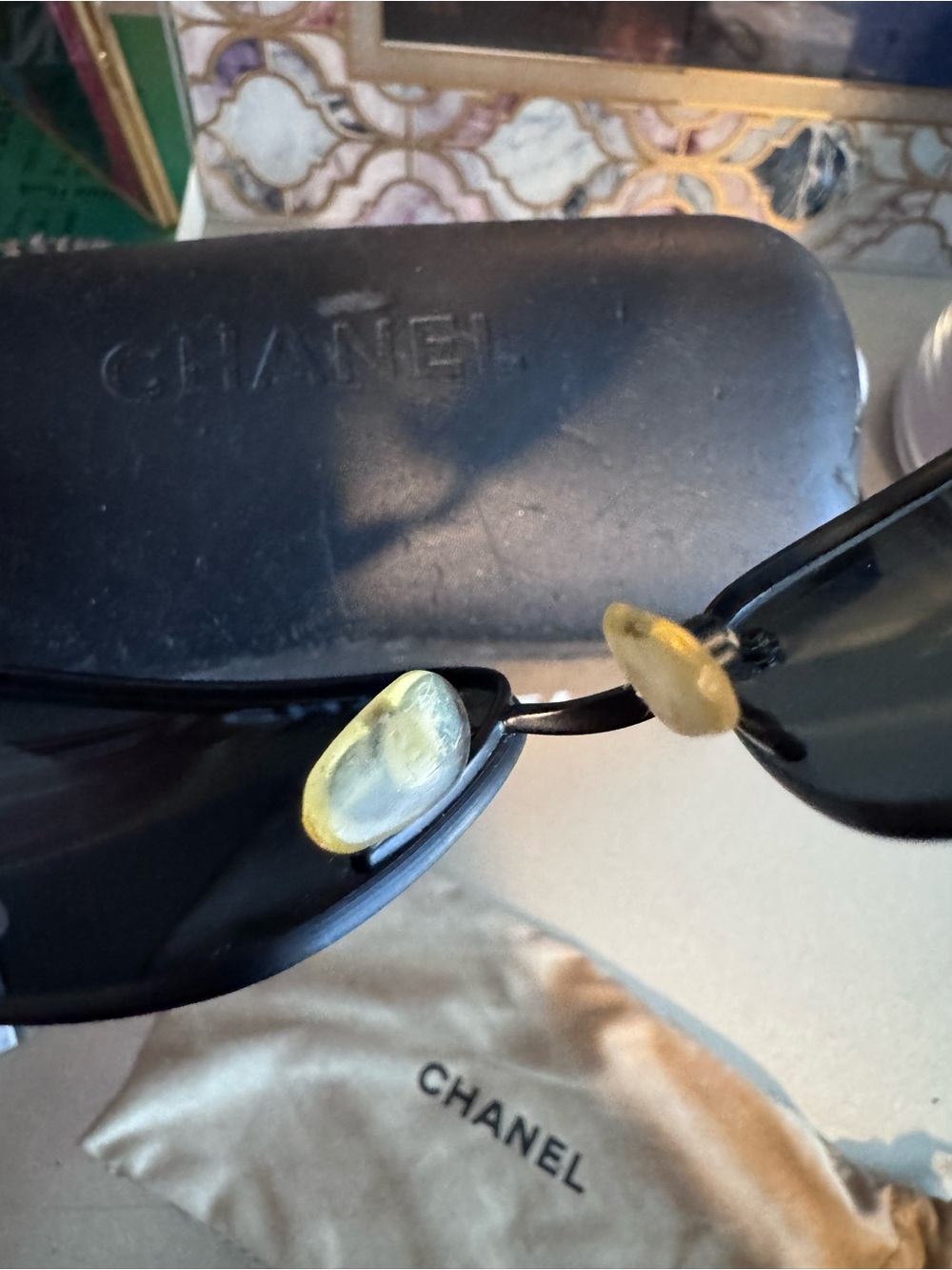 CHANEL 4117-B Vintage Black Sunglasses - Picture 13 of 15